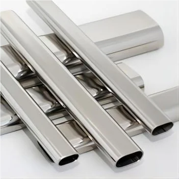 High Quality Oval Stainless Steel Tubes - Custom Lengths and Finishes Available Precision Cut Factory Direct decoration