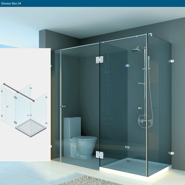 Epai shower hardware system  shower room showroom 34