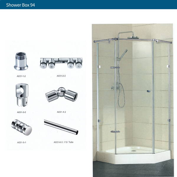 Epai shower hardware system  shower room showroom 94