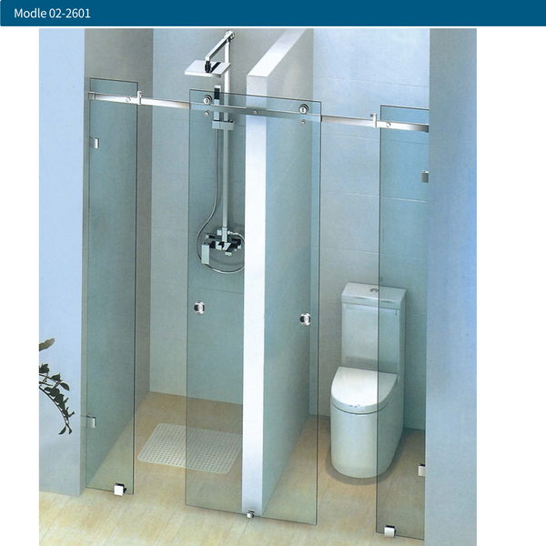 Epai shower hardware system  shower room showroom 10